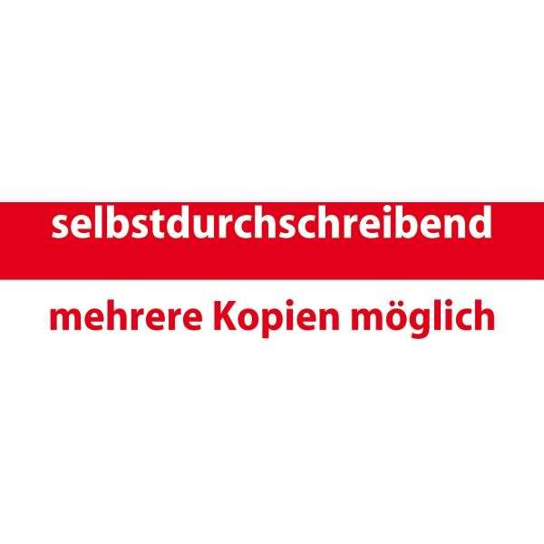 Formularbuch Aufmaßbuch A4 50 Blatt beliebig viele Kopien