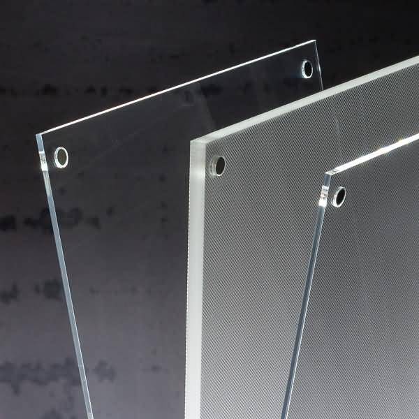 Sigel TA424, Acryl, Schwarz, Transparent, 10,5 x 21 cm, Rechteckig, LED, Akku