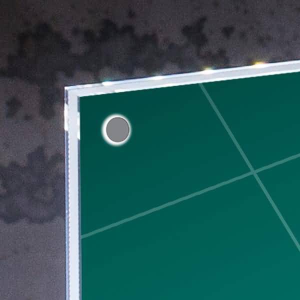 LED-Tischaufsteller luminous beleuchtbar batteriebetrieben A4