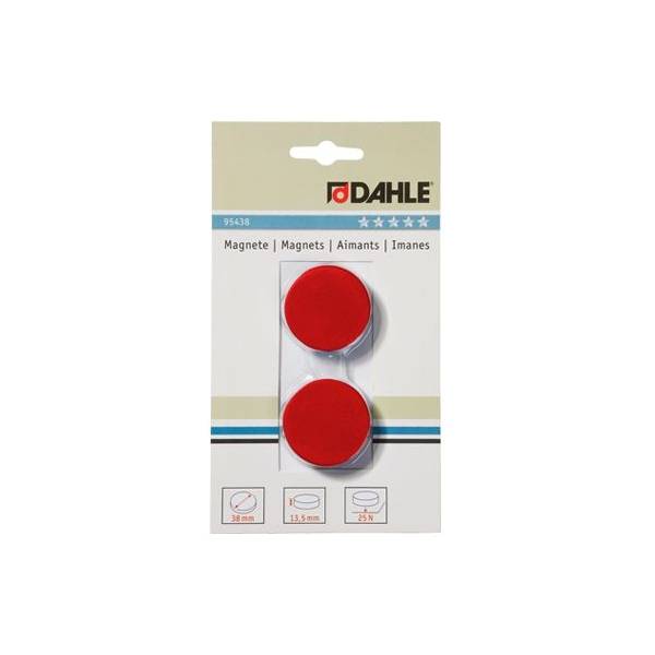 Magnete 38mm rot VE=2 Stück