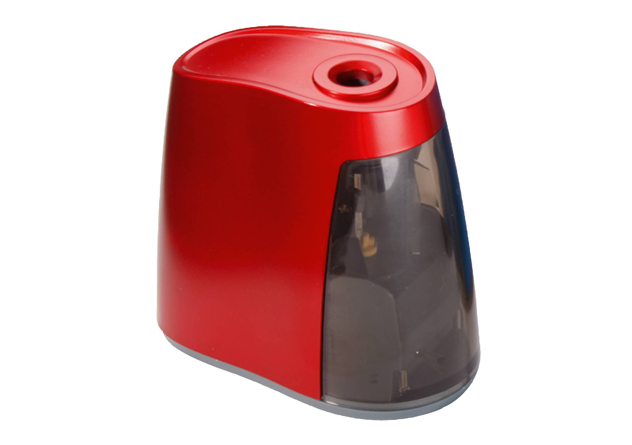 Bleistiftspitzmaschine 240 Batterie rot, elektrisch, für 8 mm Stifte