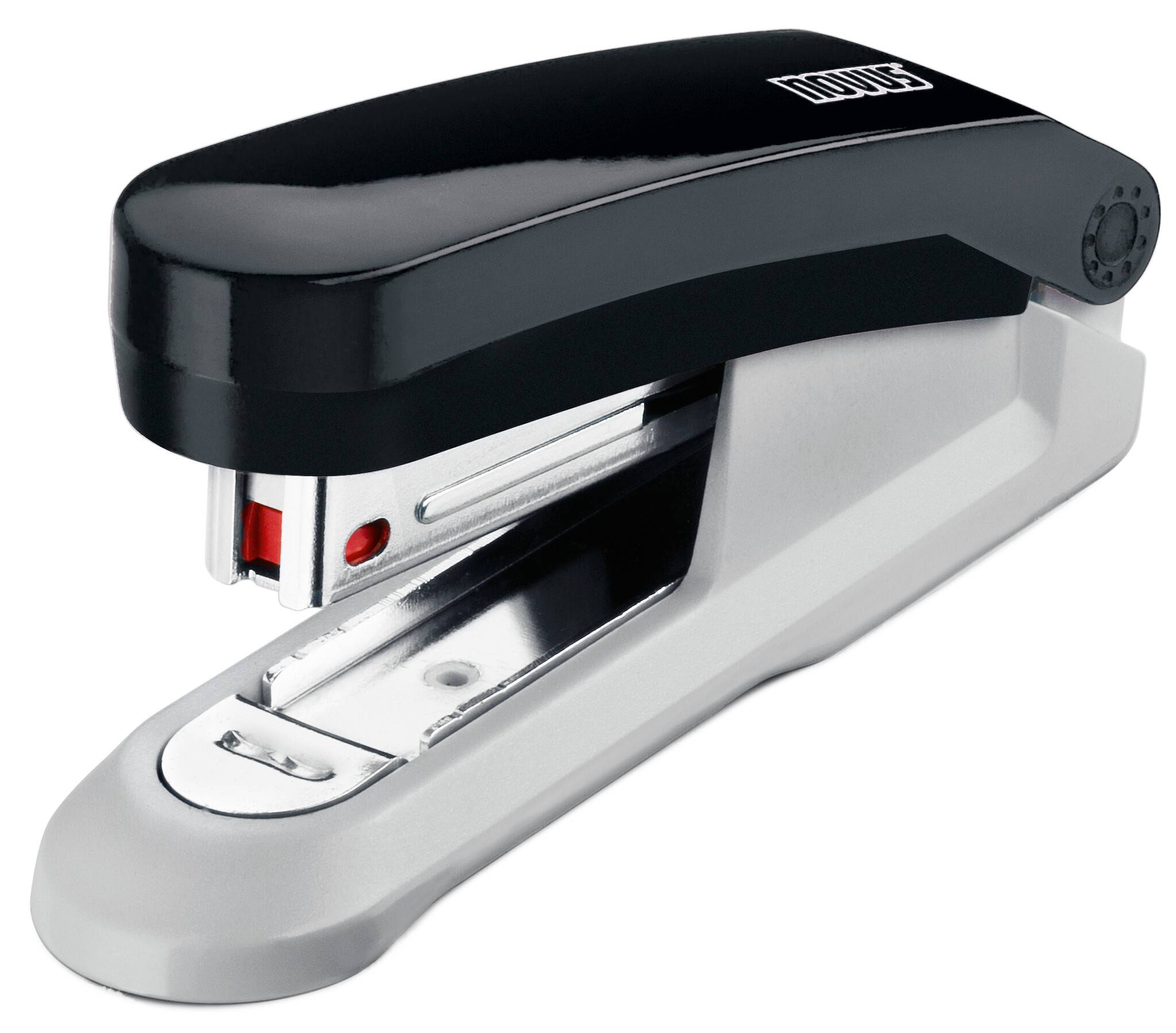 Heftgerät E 15, bis 15 Blatt schwarz/grau, im Blister