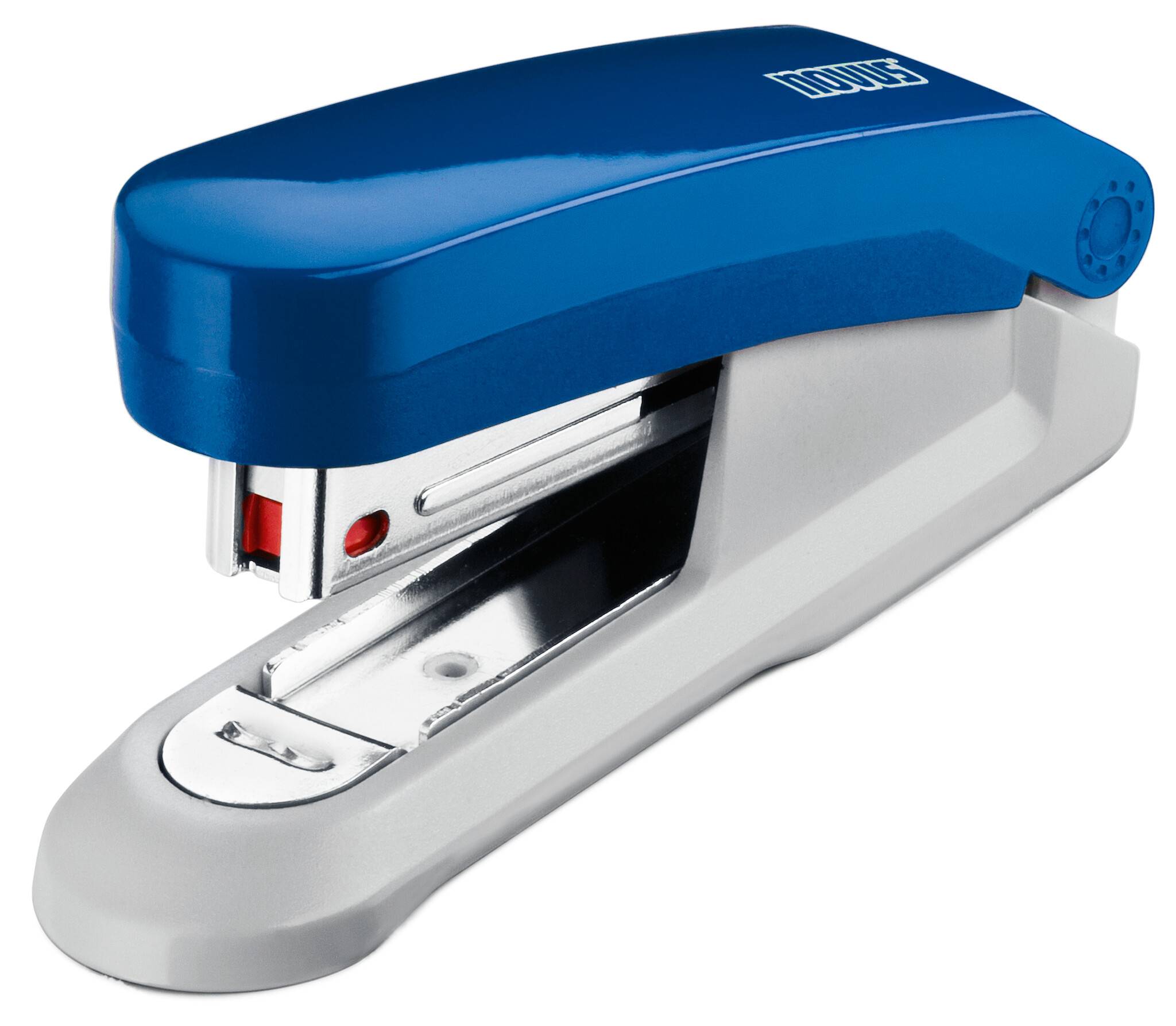 Heftgerät E 15, bis 15 Blatt blau/grau, im Blister