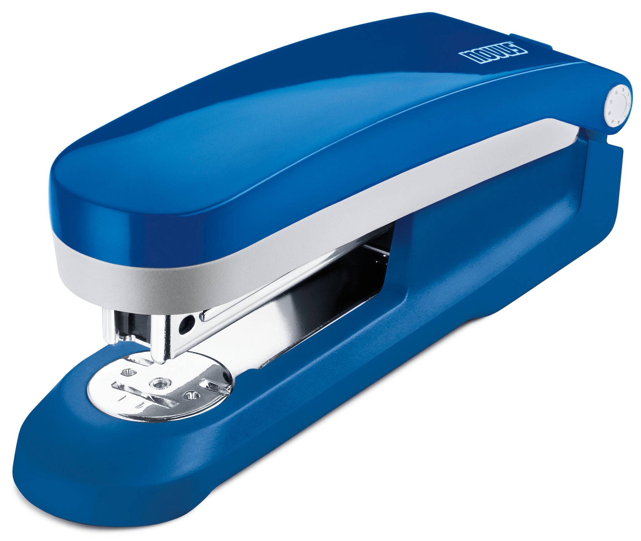 Heftgerät E 25, bis 25 Blatt blau/grau, im Blister