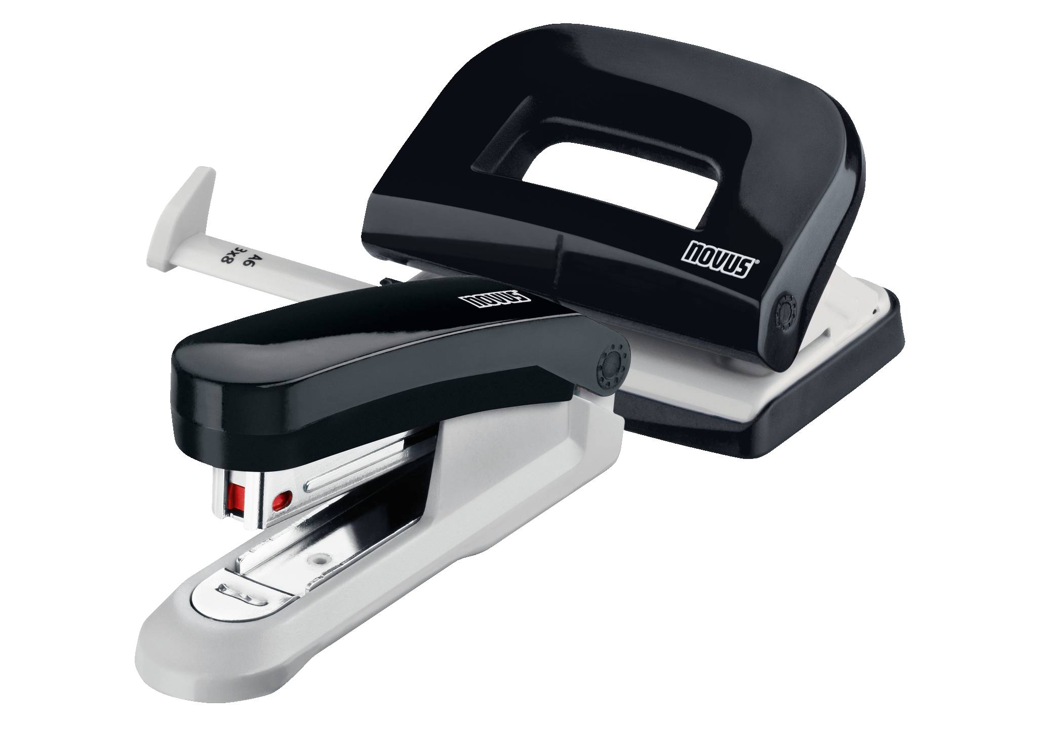 Schreibtisch-Accessoire (Set, Garnitur) NOVUS E 15 / E 210 Heftgerät/Locher Set