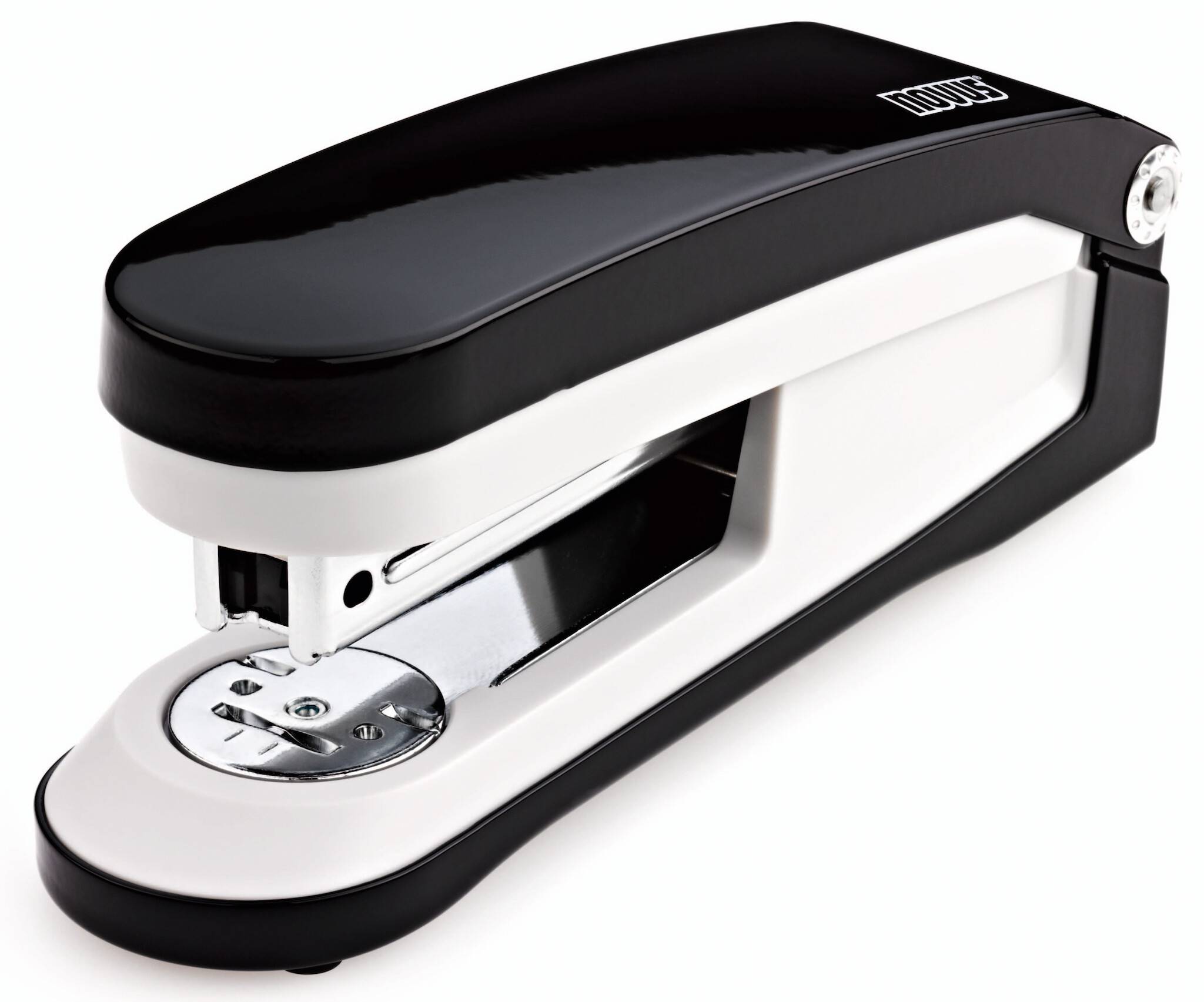 Büroheftgerät E 30, bis 30 Blatt schwarz/grau, im Blister