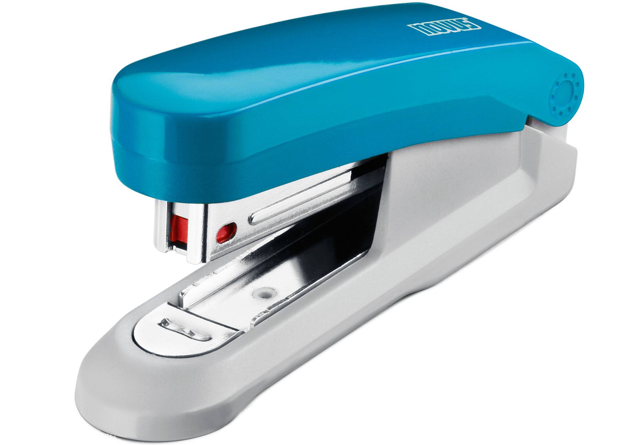 Heftgerät E 15 fresh, bis 15 Blatt fresh petrol/grau, im Blister