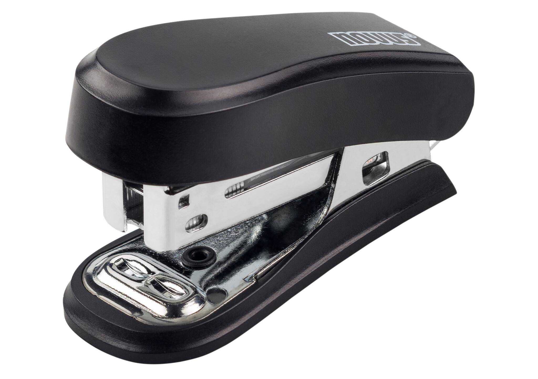 Heftgerät Mini, bis 12 Blatt schwarz, im Blister