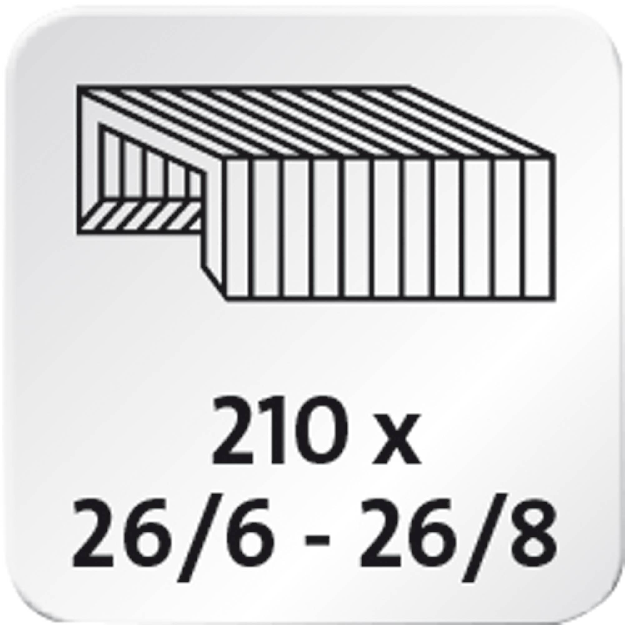 NOVUS DAHLE - Novus B 39 Chrome - 50 Blätter - Grau - 24/6-24/8 & 26/6-26/8 - Metall - 5,5 cm - 150 Heftklammern