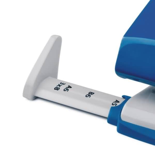 Locher E216 Metall/Kunststoff 1,6mm 16 Blatt blau