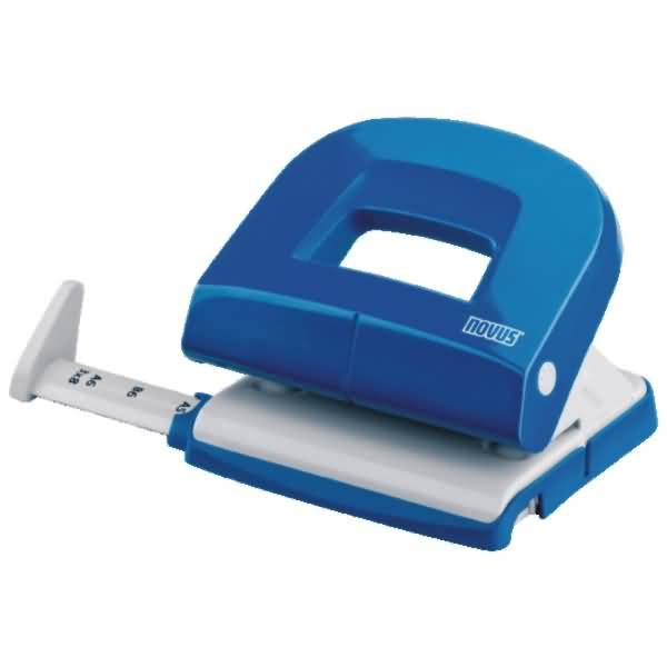 Locher E216 Metall/Kunststoff 1,6mm 16 Blatt blau