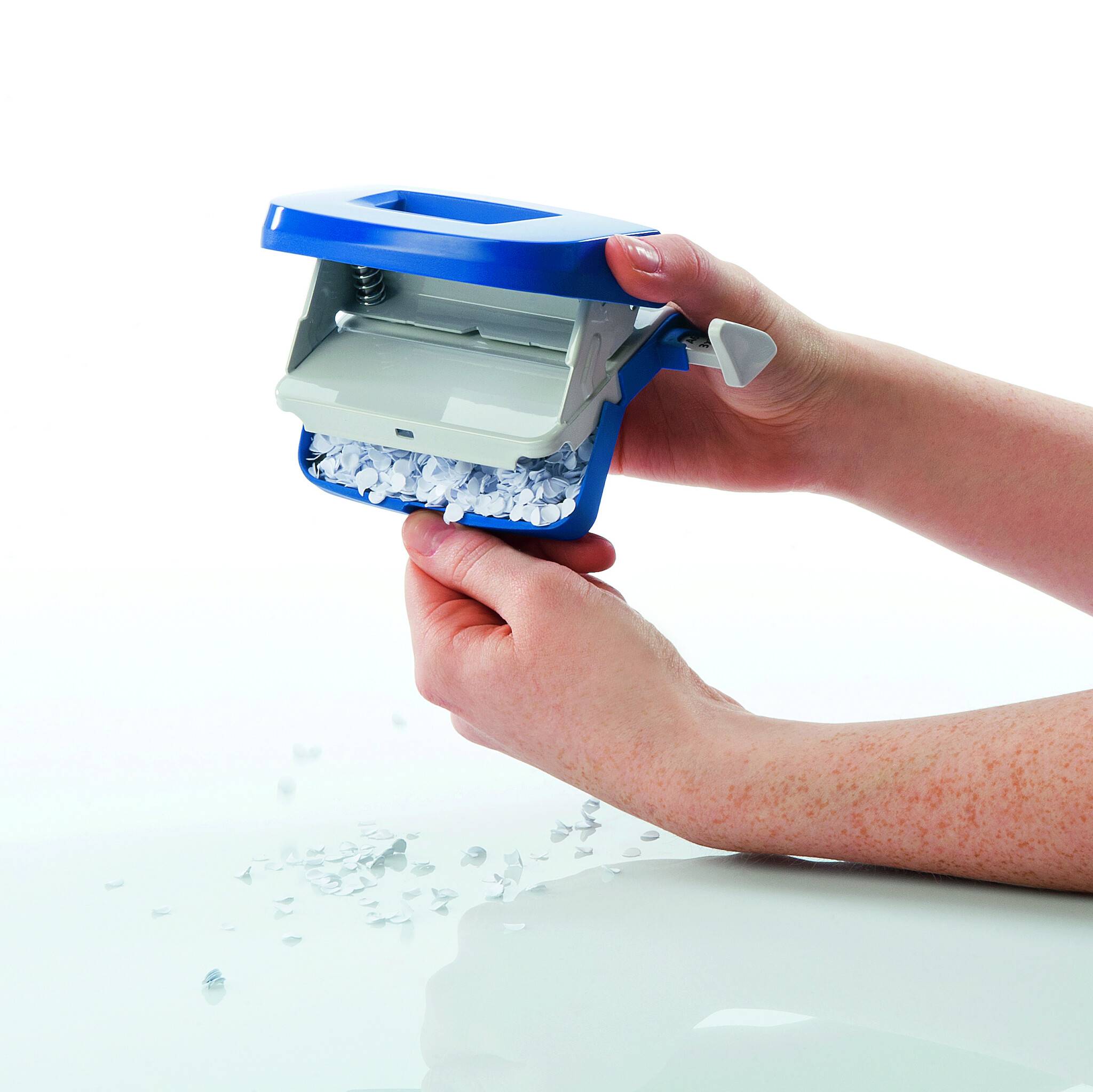 Locher NOVUS E 216 Tischlocher, green