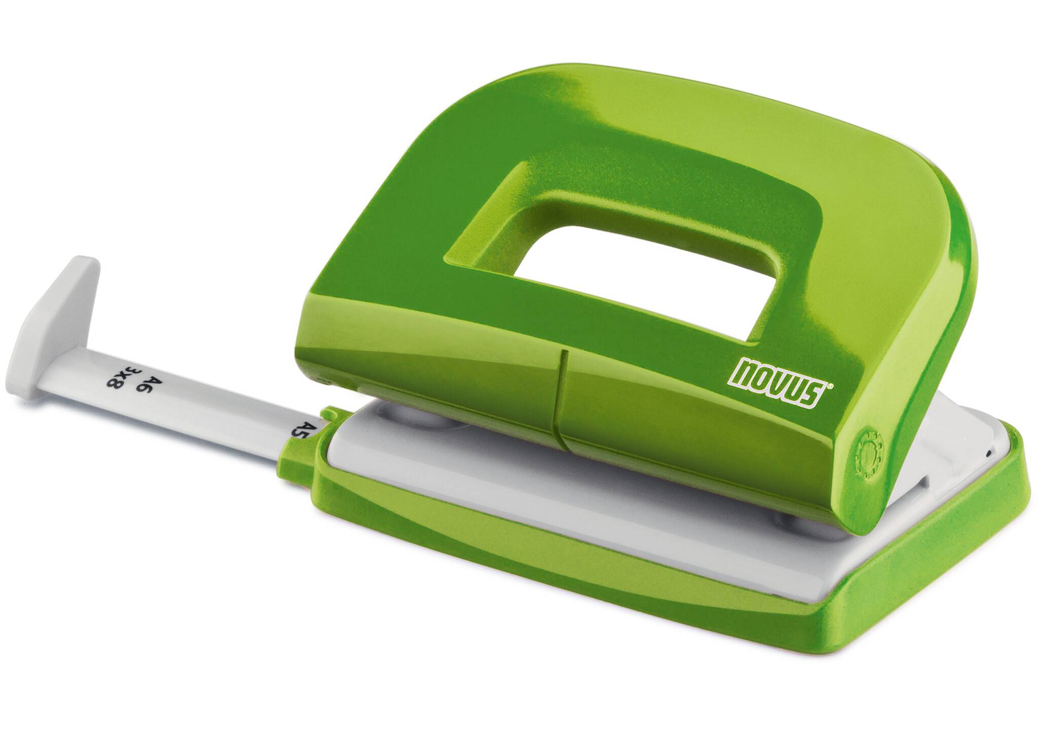 Locher NOVUS E 210 Tischlocher, green