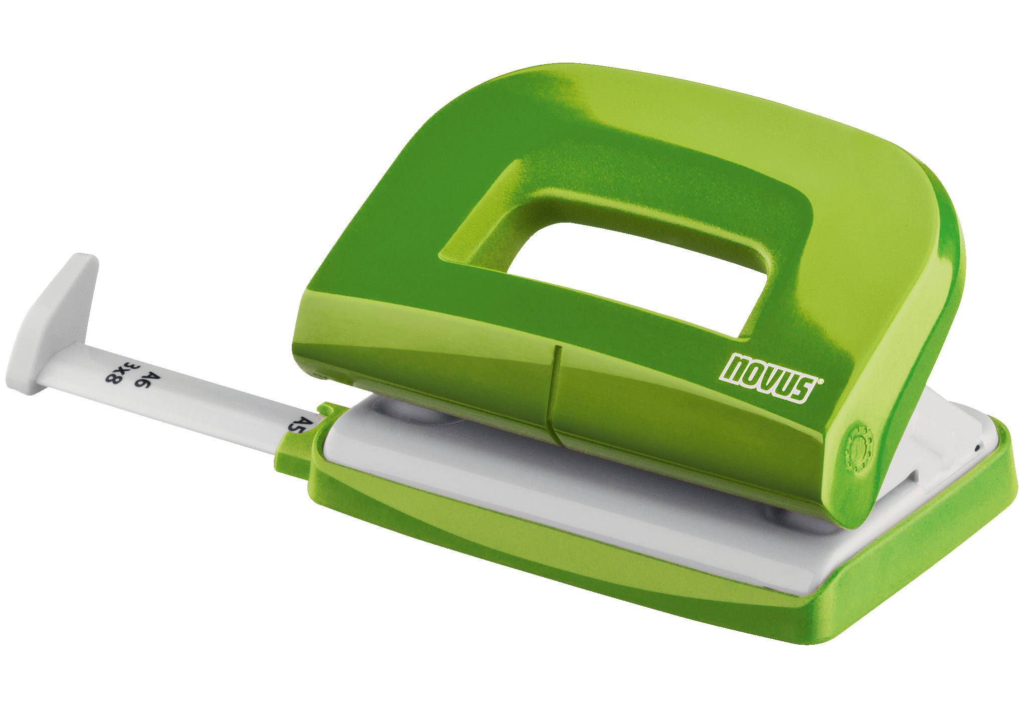 Locher NOVUS E 210 Tischlocher, green