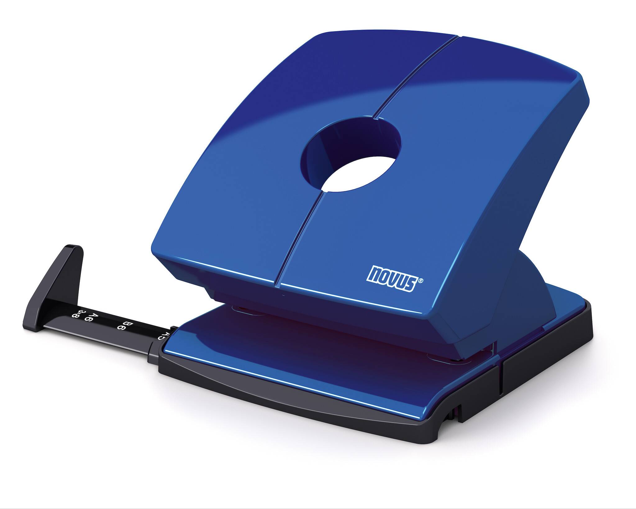 Bürolocher B 230, bis 30 Blatt blau, im Blister