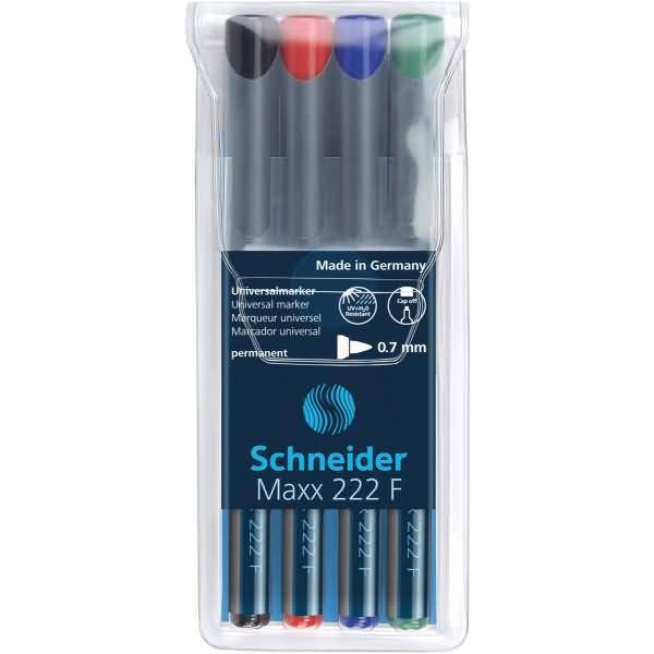 Universalmarker Maxx 222 permanent F 4er
