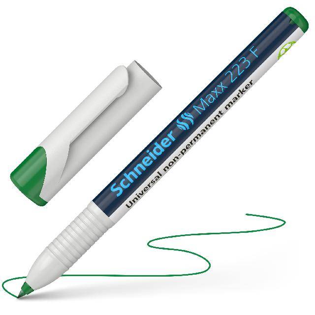 Universalmarker Maxx 223 F grün, non-permanent, Stärke 0,7mm