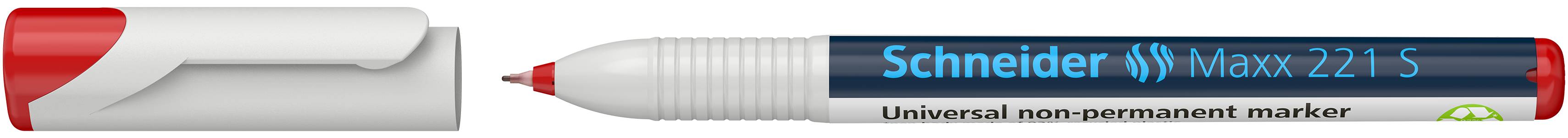 Universalmarker Maxx 221 S rot, non-permanent, Stärke 0,4mm