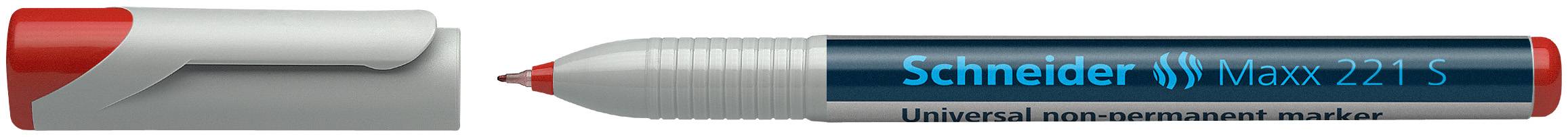 Universalmarker Maxx 221 S rot, non-permanent, Stärke 0,4mm