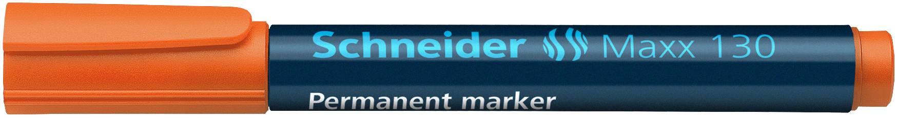 Permanent-Marker Maxx 130 orange, Rundspitze 1-3mm