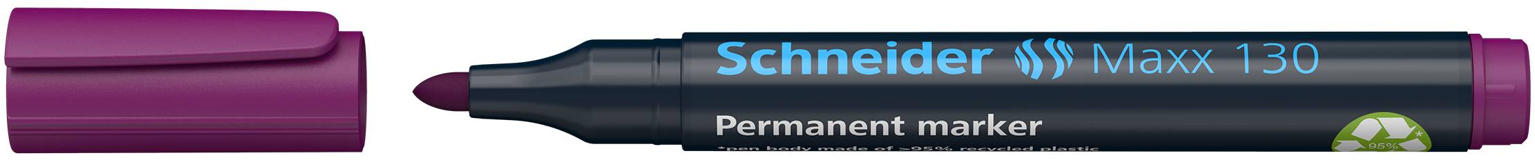 Permanent-Marker Maxx 130 violett, Rundspitze 1-3mm