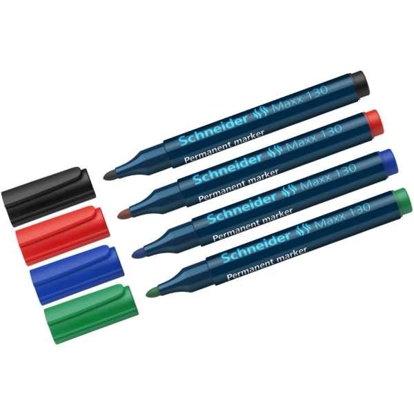 Permanentmarker 130 sortiert 4-er Etui
