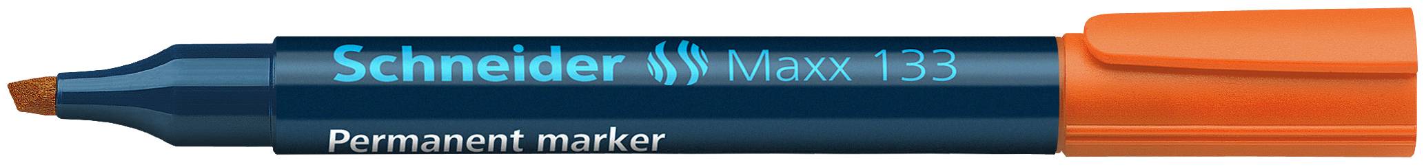 Permanent-Marker Maxx 133 orange, Keilspitze 1+4mm