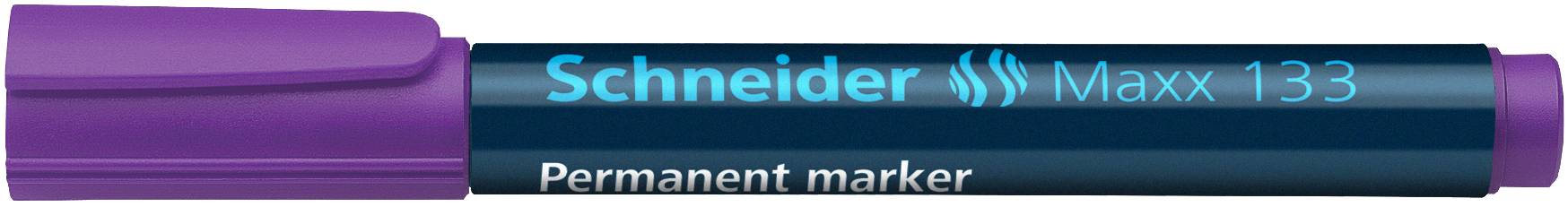 Permanent-Marker Maxx 133 violett, Keilspitze 1+4mm