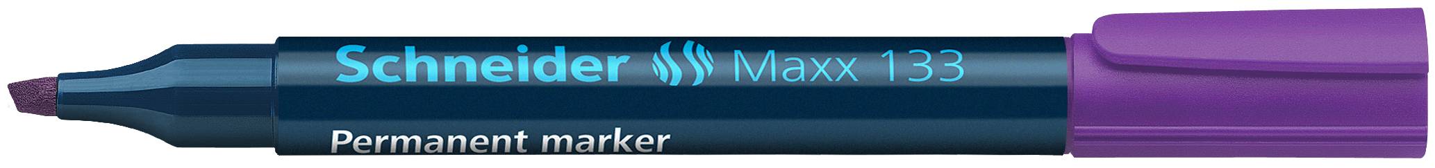 Permanent-Marker Maxx 133 violett, Keilspitze 1+4mm