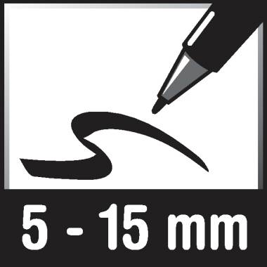 Schneider Kreidemarker Maxx 260 126009 Keilspitze 5+15mm rosa