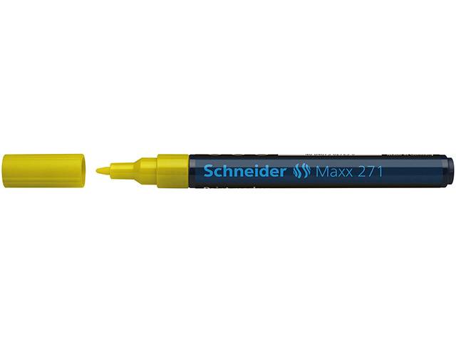 Lackmarker Maxx 271 gelb, Rundspitze 1-2mm