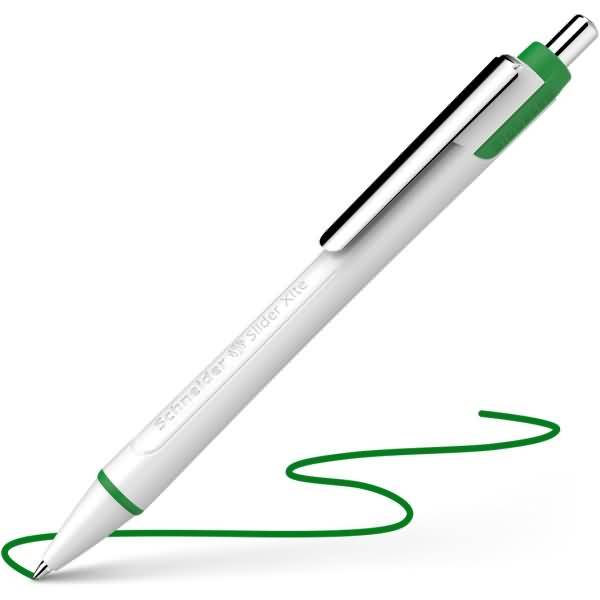 Kugelschreiber Slider Xite Druckmechanik XB grün