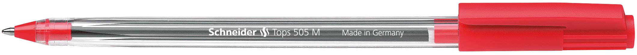 Kugelschreiber Tops 505 M rot, Strichstärke ca. 0,5mm