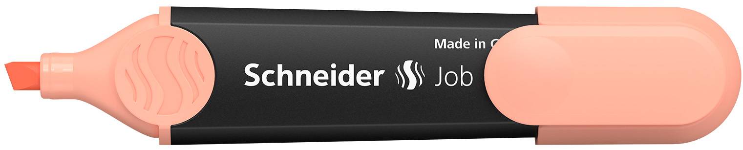 Textmarker Job Pastell pfirsich, Keilspitze 1+5mm