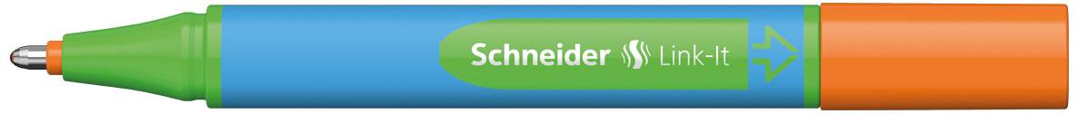 Kugelschreiber Link-It Slider orange