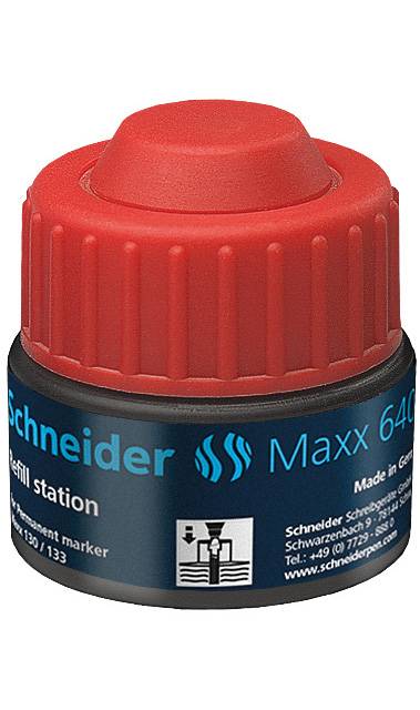 Refill Station Maxx 640, 30ml rot für Marker Maxx 130/133