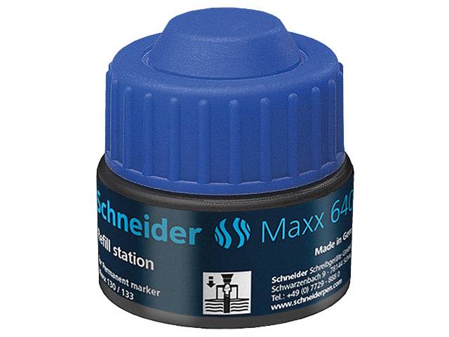 Refill Station Maxx 640, 30ml blau für Marker Maxx 130/133