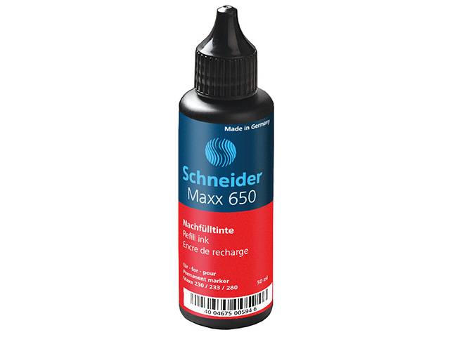 Nachfüllflasche Maxx 650, 50ml rot für Marker Maxx 230/233/280