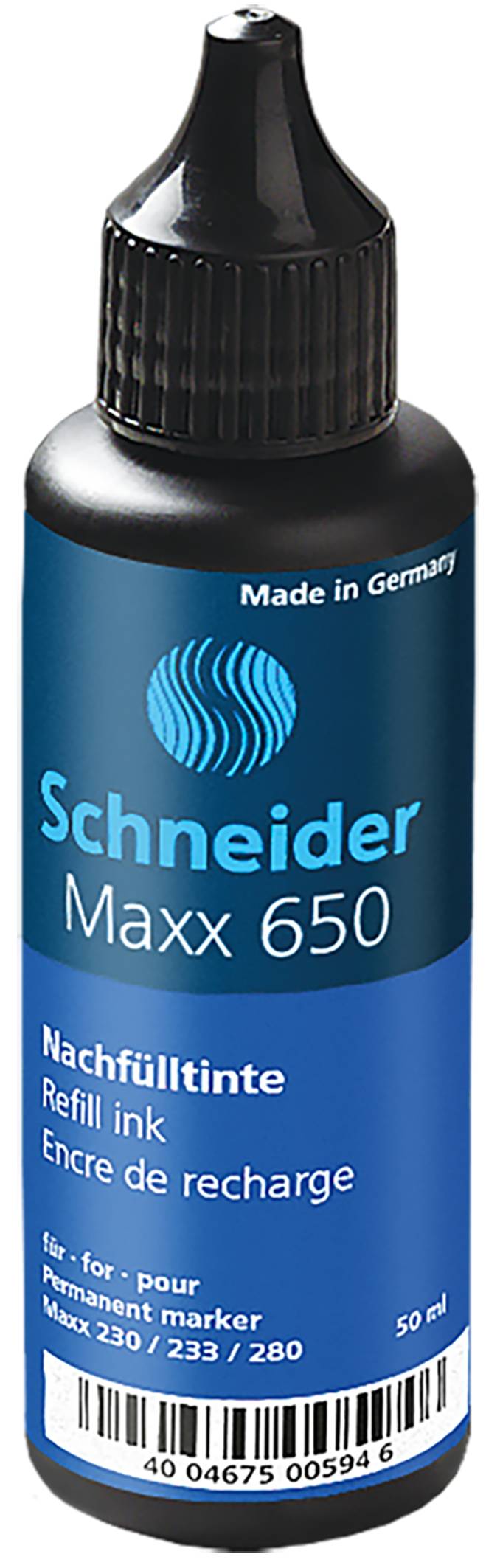 Nachfüllflasche Maxx 650, 50ml blau für Marker Maxx 230/233/280