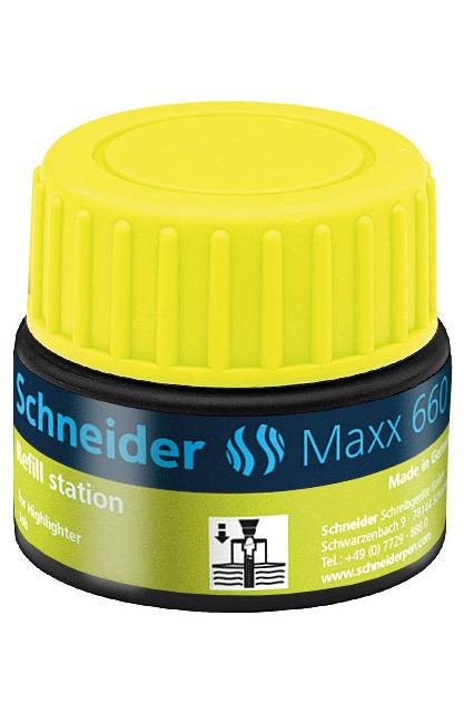 Refill Station Maxx 660 gelb für Textmarker Job, 30ml