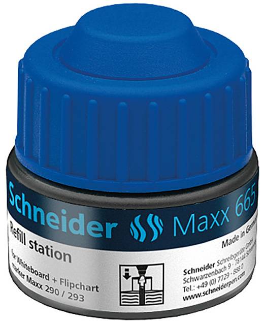 Refill Station Maxx 665, 30ml blau, für Marker Maxx 290/293