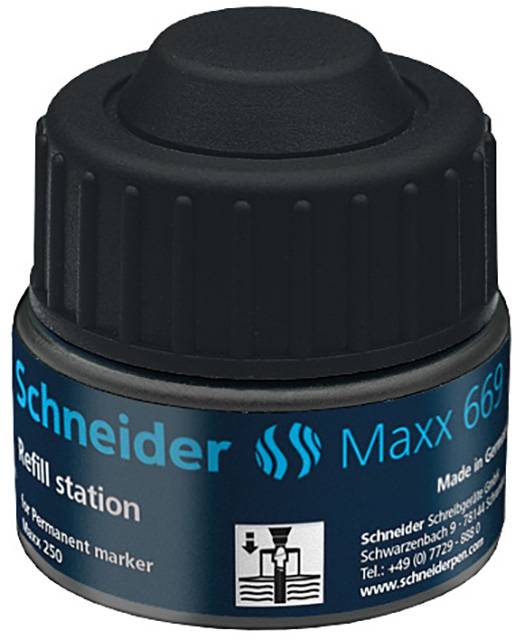 Refill Station Maxx 669, 30ml schwarz, für Perm.-Marker Maxx 250