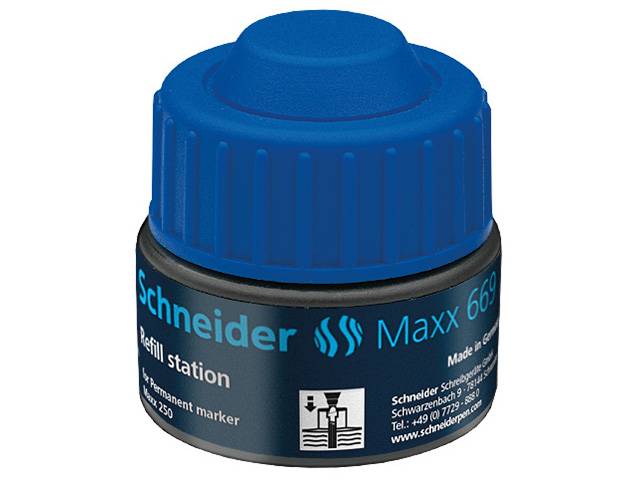 Refill Station Maxx 669, 30ml blau, für Permanent-Marker Maxx 250