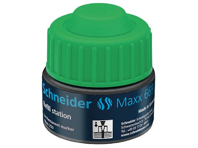 Refill Station Maxx 669, 30ml grün, für Permanent-Marker Maxx 250