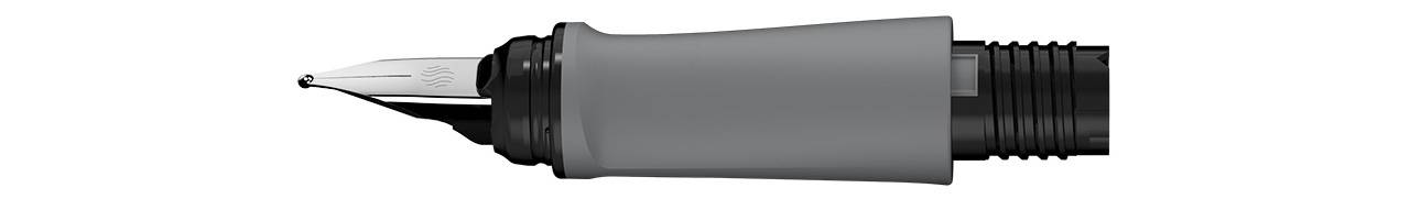 Vorderteil für Füllhalter Ray onyx mit Edelstahlfeder M