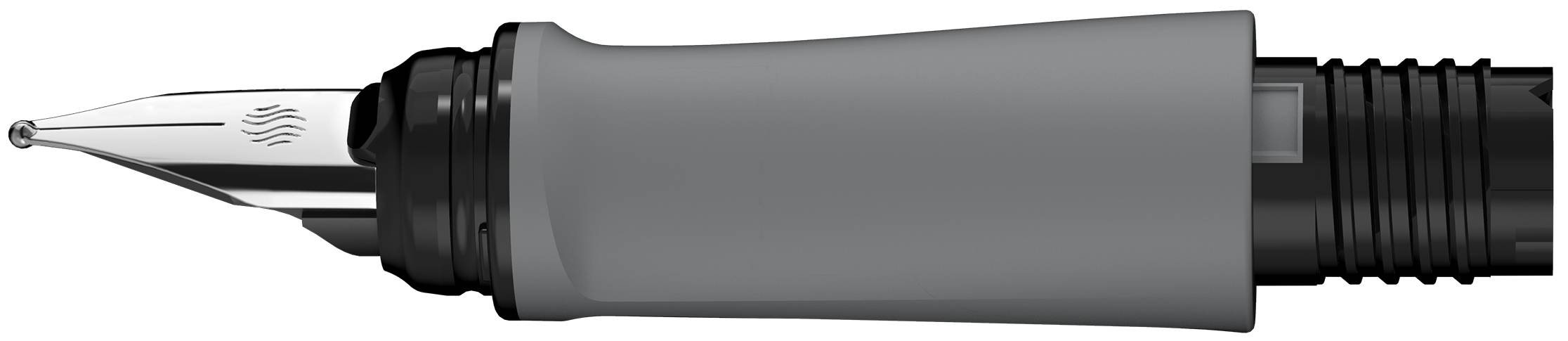 Schreibfeder für Füllhalter Ray Onyx inkl. Vorderteil