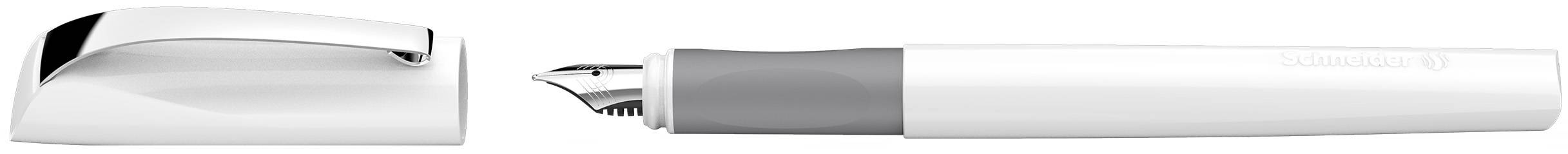 Füllhalter Ceod Classic weiss Edelstahlfeder M mit Iridiumkorn