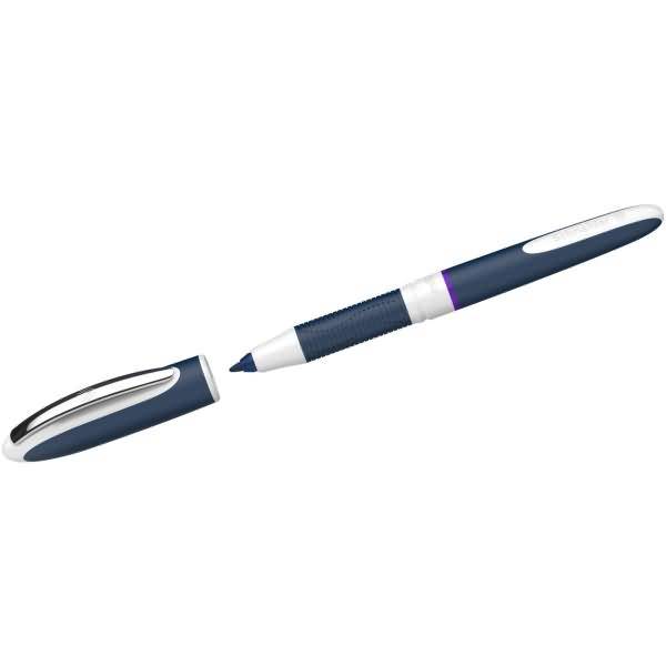 Tintenroller One Change Ultra-Smooth-Spitze 0,6mm violett