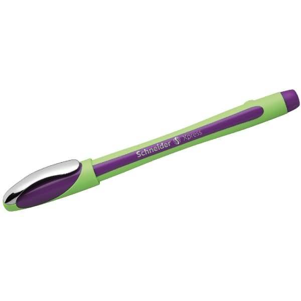 Schneider Schreibgeräte Xpress, Violett, Grün, Violett, Rund, Metall, 0,8 mm, Metall