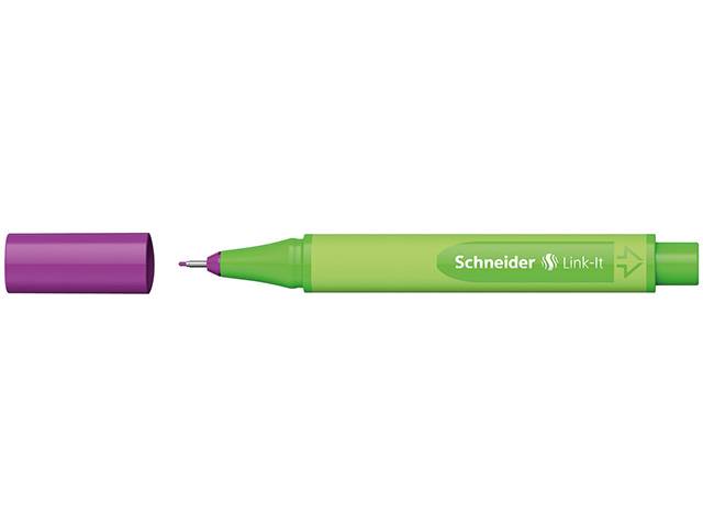 Fineliner Link-It electric-purple, Strichstärke 0,4mm
